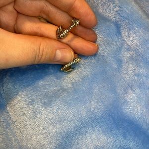 House of Harlow arrow wrap earrings
